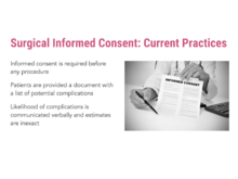 The current surgical informed process has many limitations that may lead to non-beneficial outcomes.